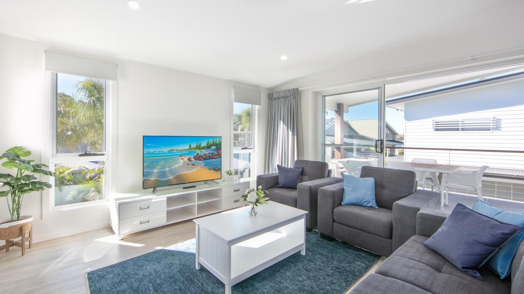 Moby Dick Waterfront Resort Motel Yamba Kültér fotó
